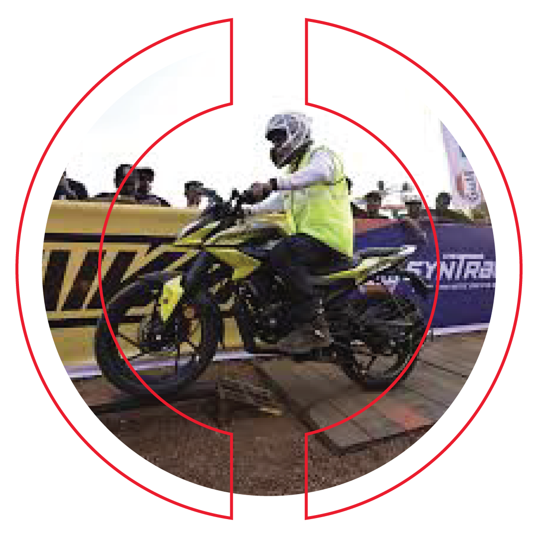 TIIVRA Action Games at India Bike Week