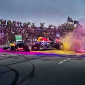 F1 Show Car Run Hyderabad